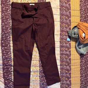 Brand new Loft maroon pants
